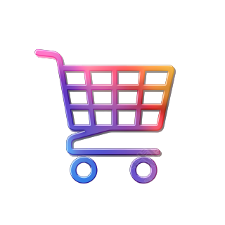 购物车logo可商用插画