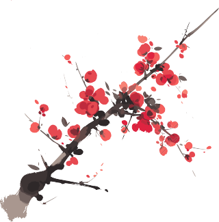 树枝插画素材