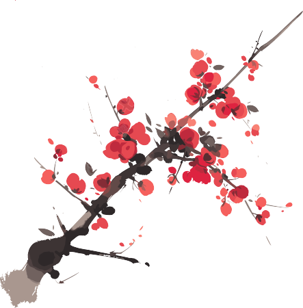 树枝插画素材