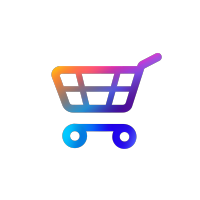 购物车logo插画素材