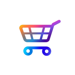 购物车logo插画素材