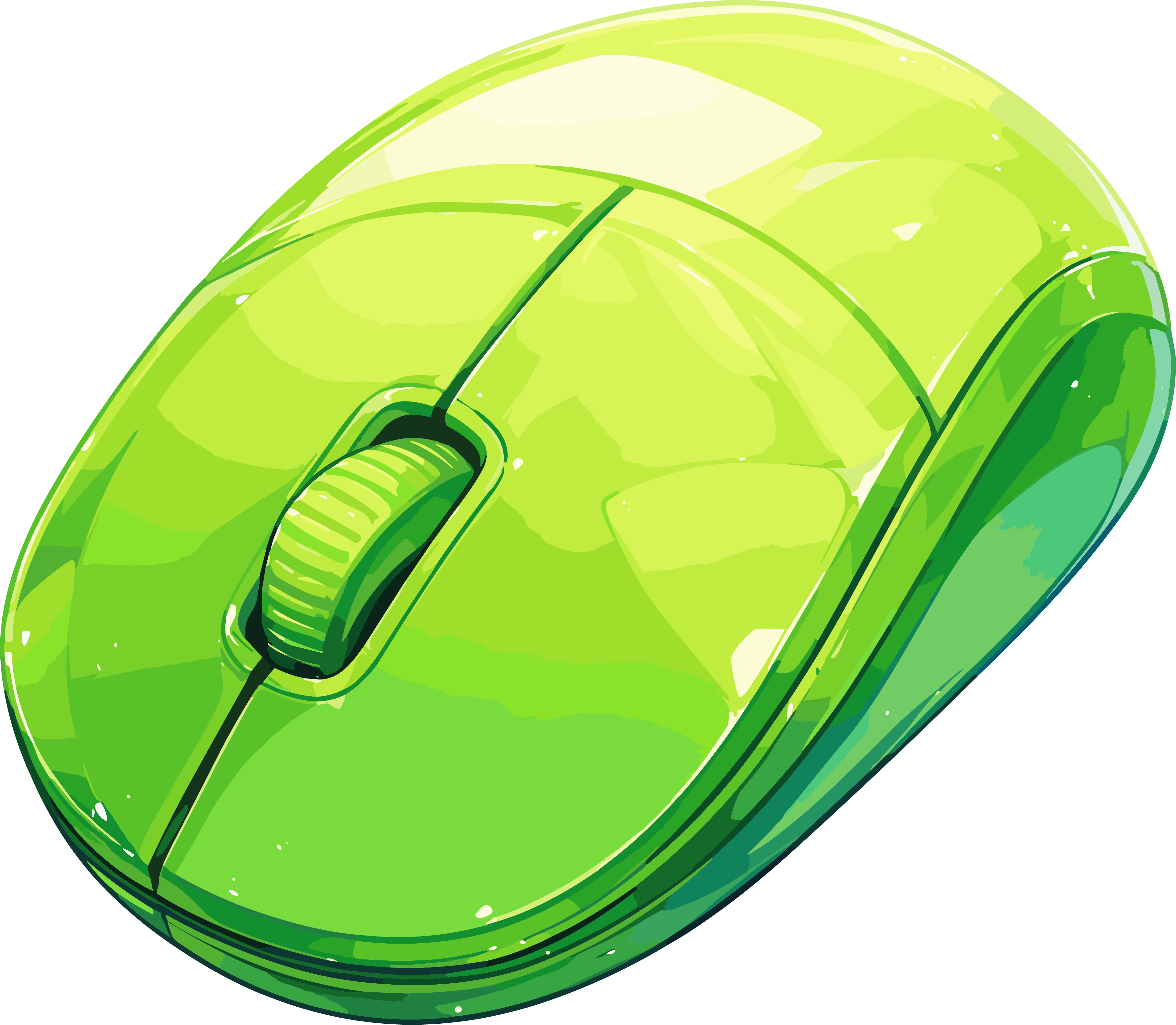 鼠标logo透明背景元素