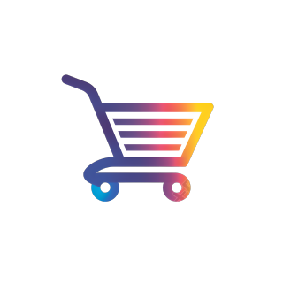 购物车logo设计插画