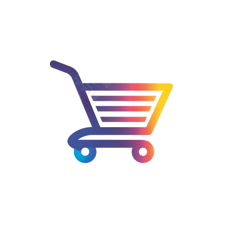 购物车logo设计插画