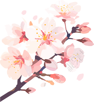 粉色樱花商业创意素材