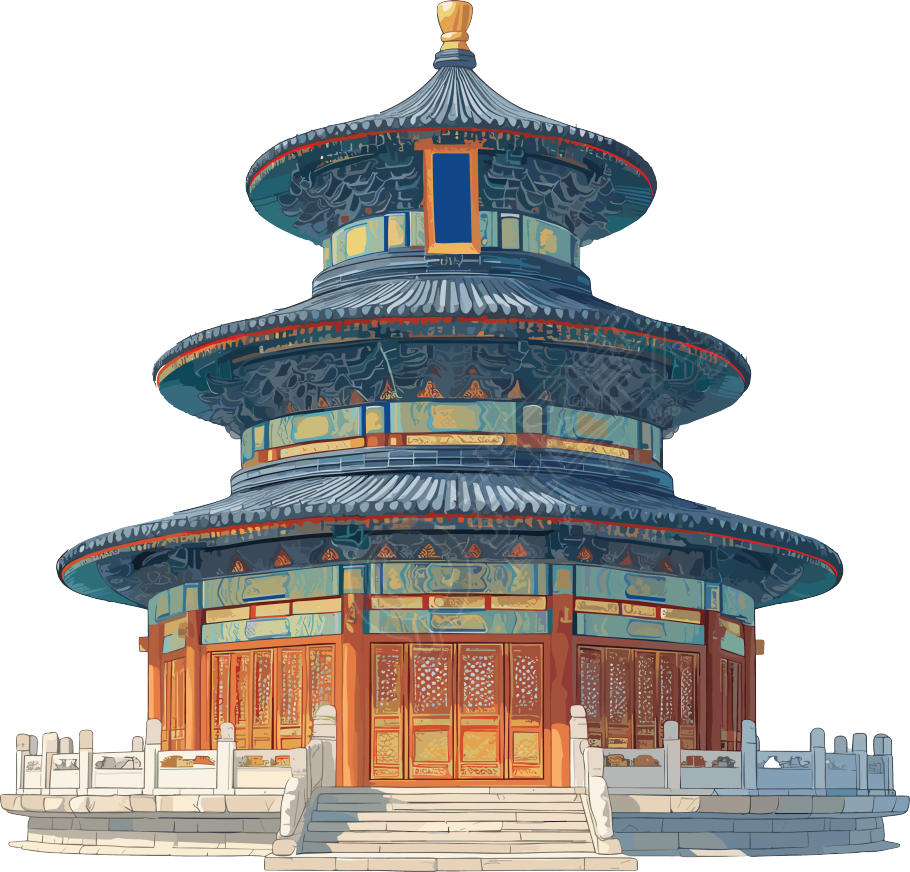 天坛建筑插图