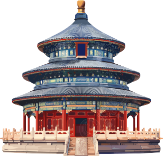 天坛透明背景素材