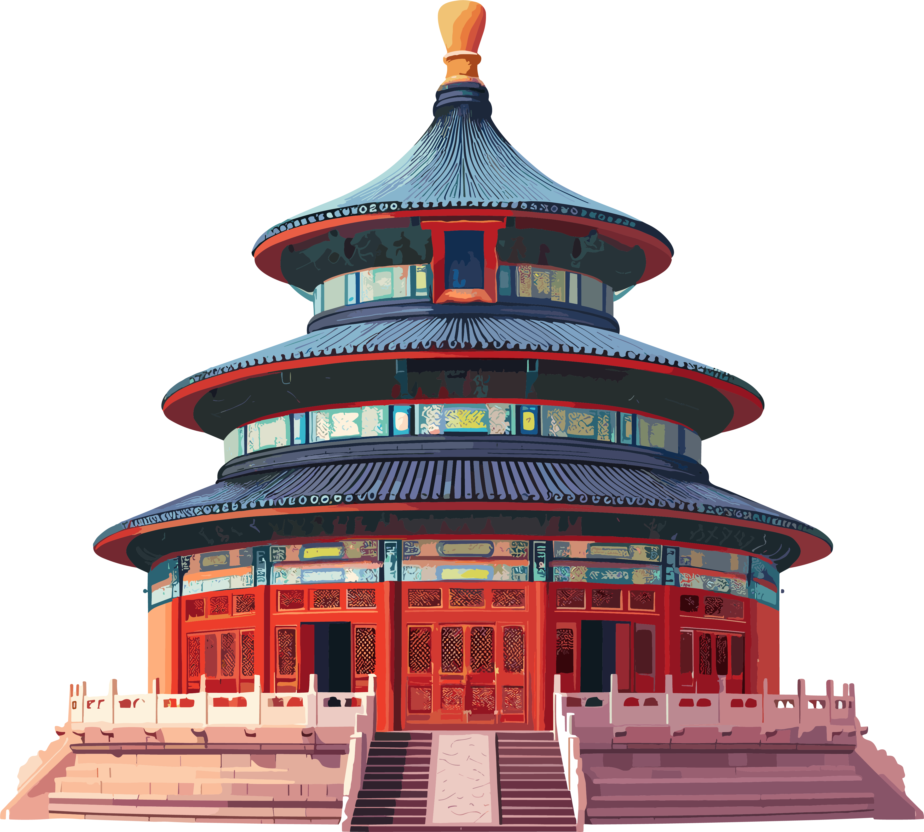 天坛商业设计元素