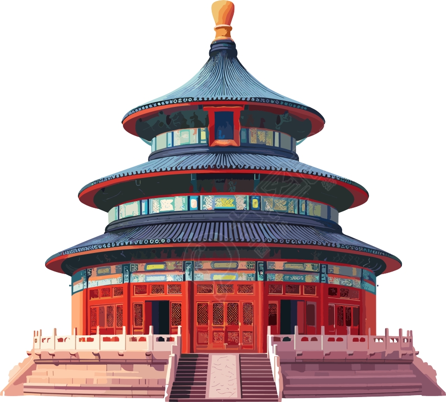 天坛商业设计元素
