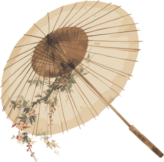 油纸伞图形素材
