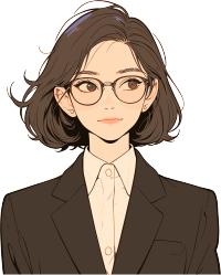 女律师插画素材