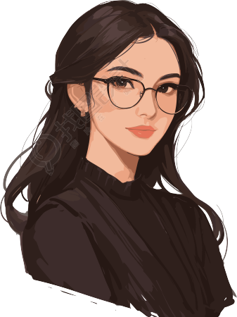 律师插画设计元素