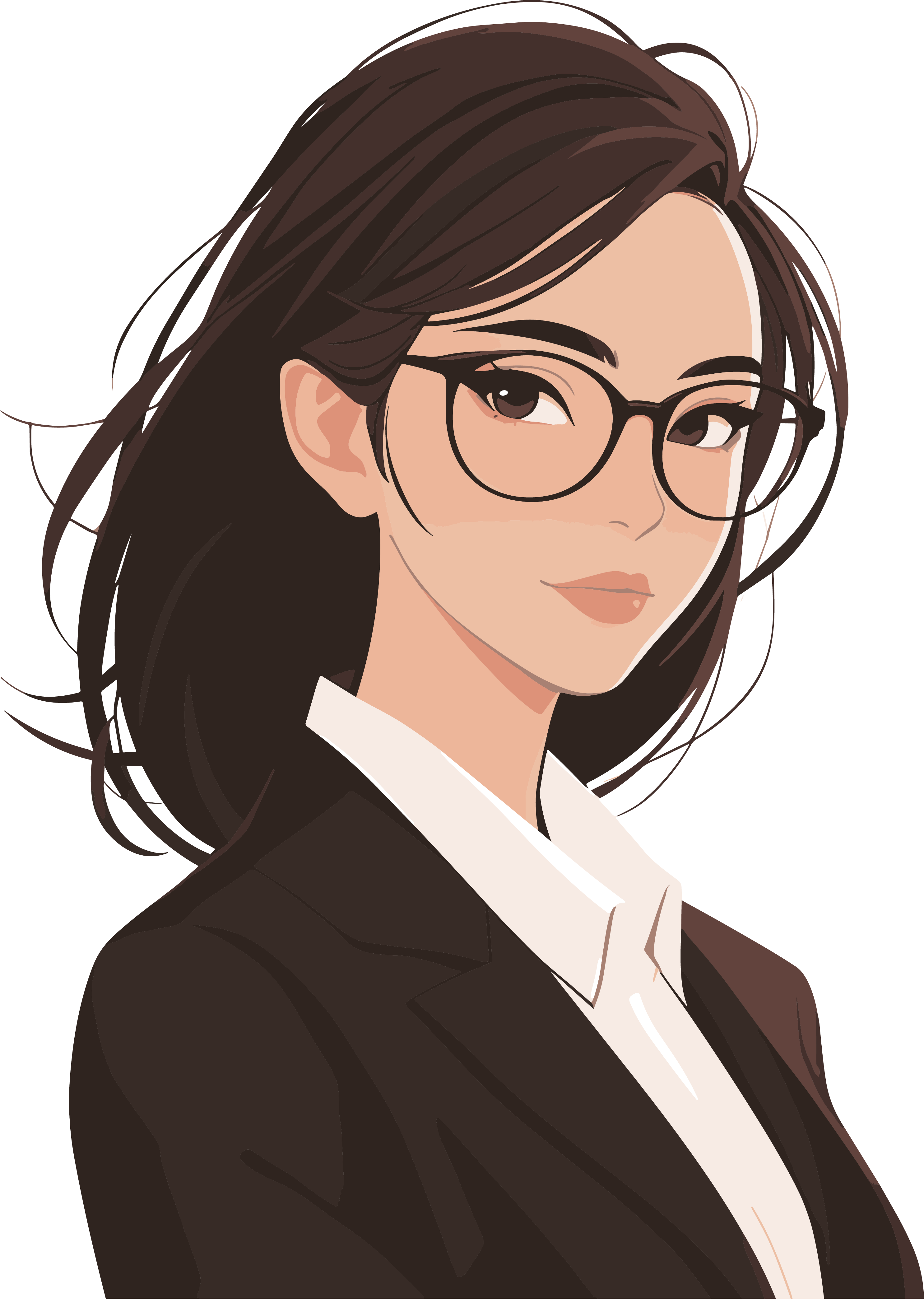 律师高清插画素材
