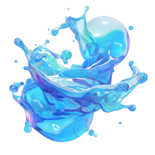 水花简洁插图