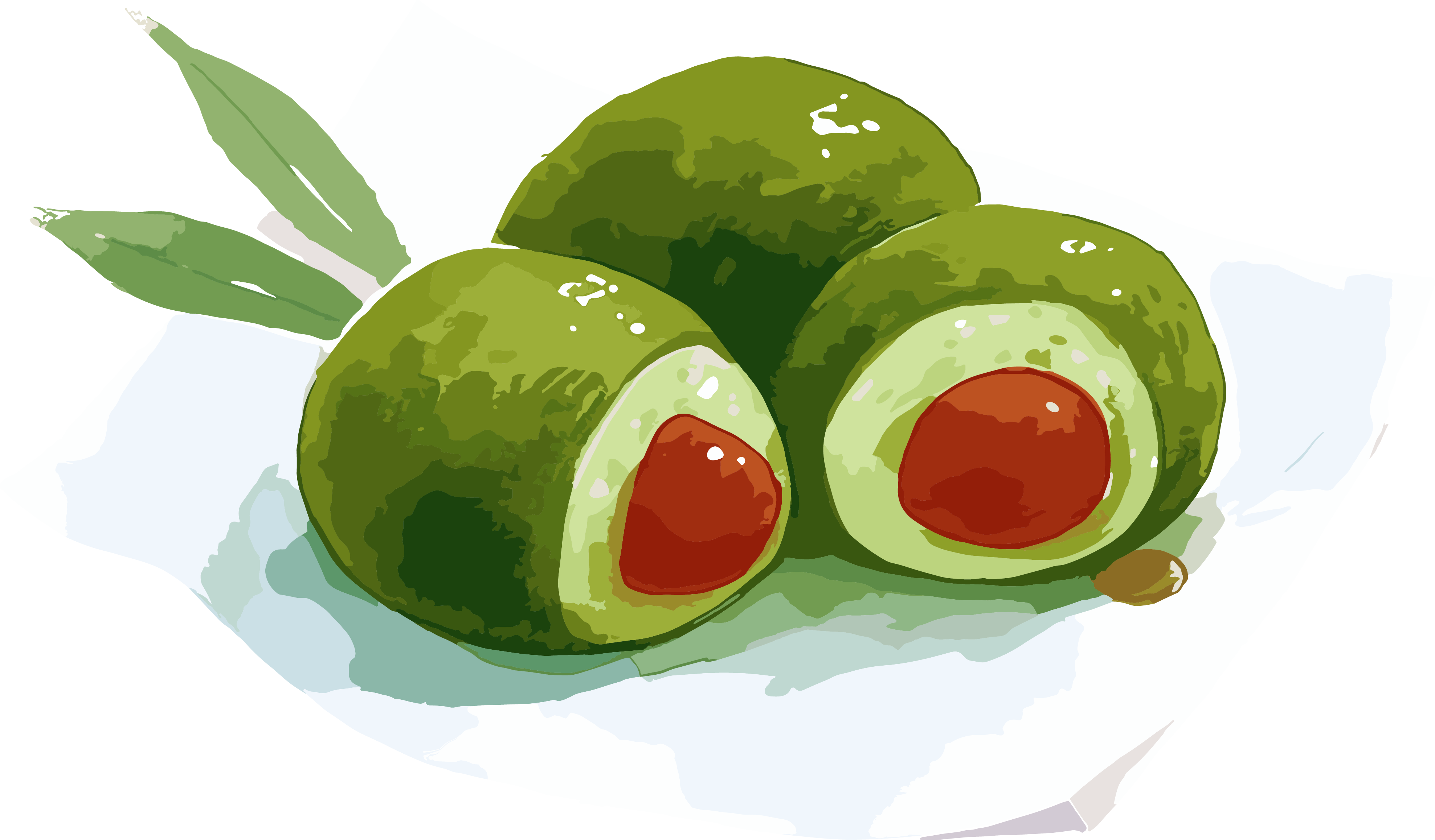 青团卡通插画