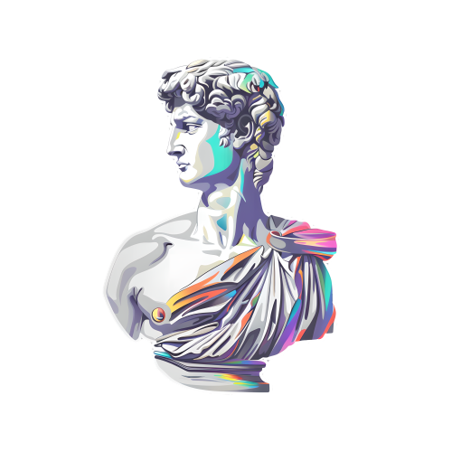 复古贴纸PNG插图