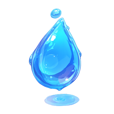 水滴美丽插图