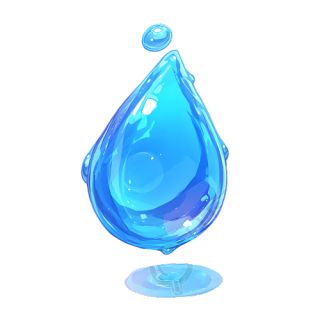 水滴美丽插图