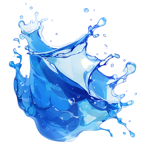 水花高清图形素材
