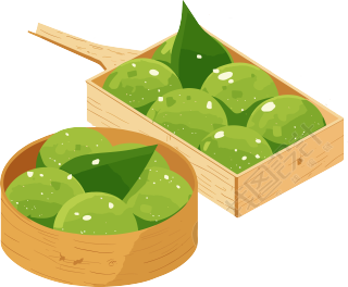 青团可商用插画