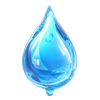 水滴PNG商用插画