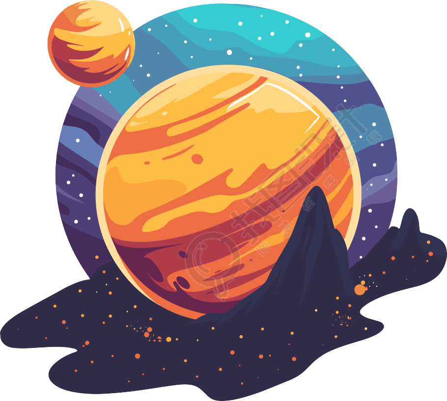 外太空美丽异星球素材