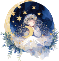 睡美人手账插画