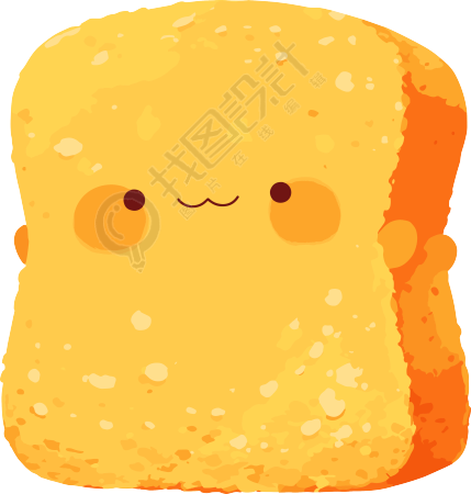 可爱海绵宝宝创意插图
