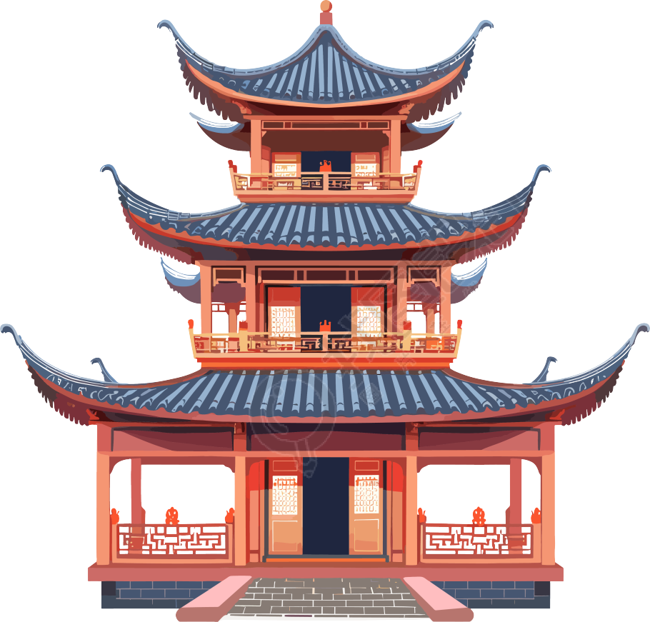 国风建筑设计插图