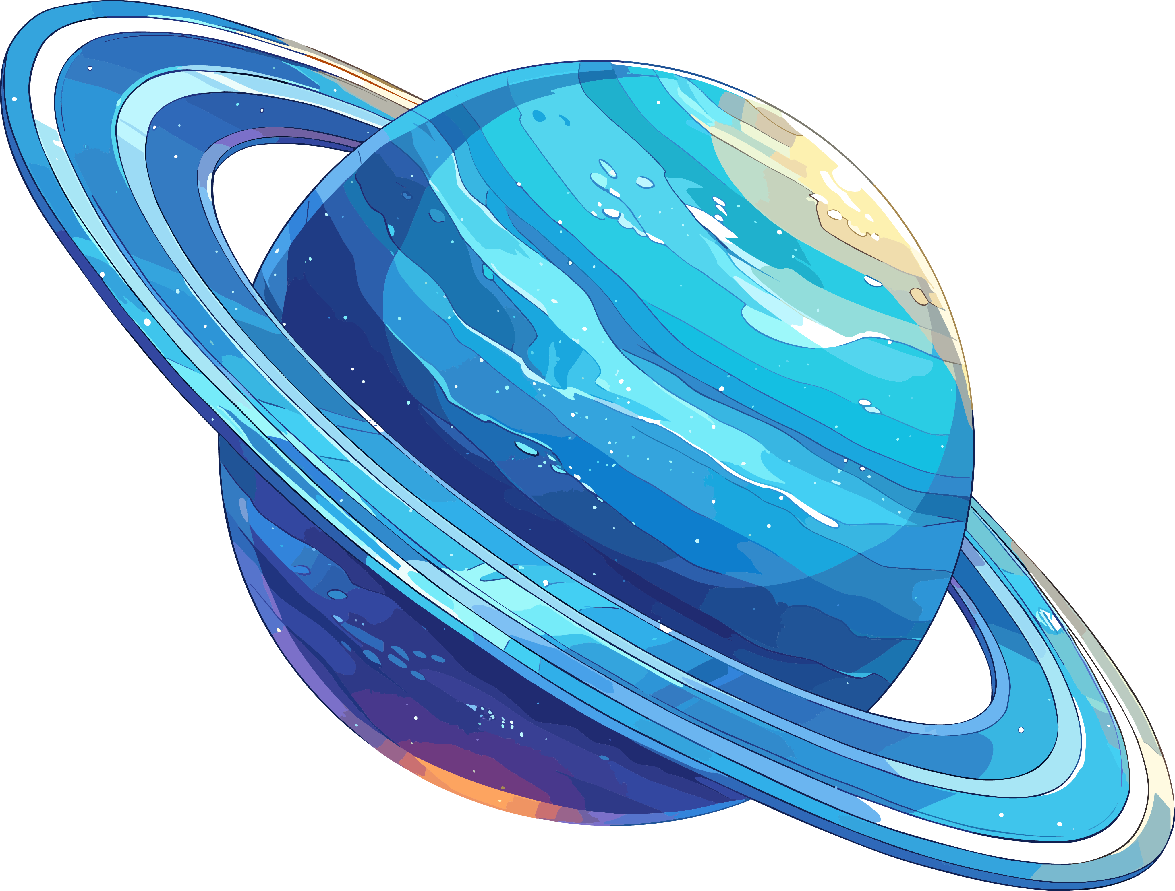 外太空商业插图