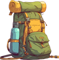 探险登山包简约插图