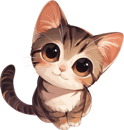 猫咪可爱PNG素材