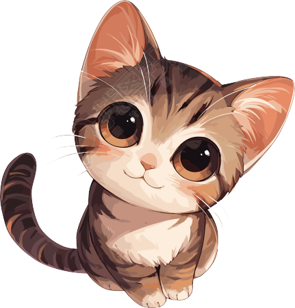 猫咪可爱PNG素材