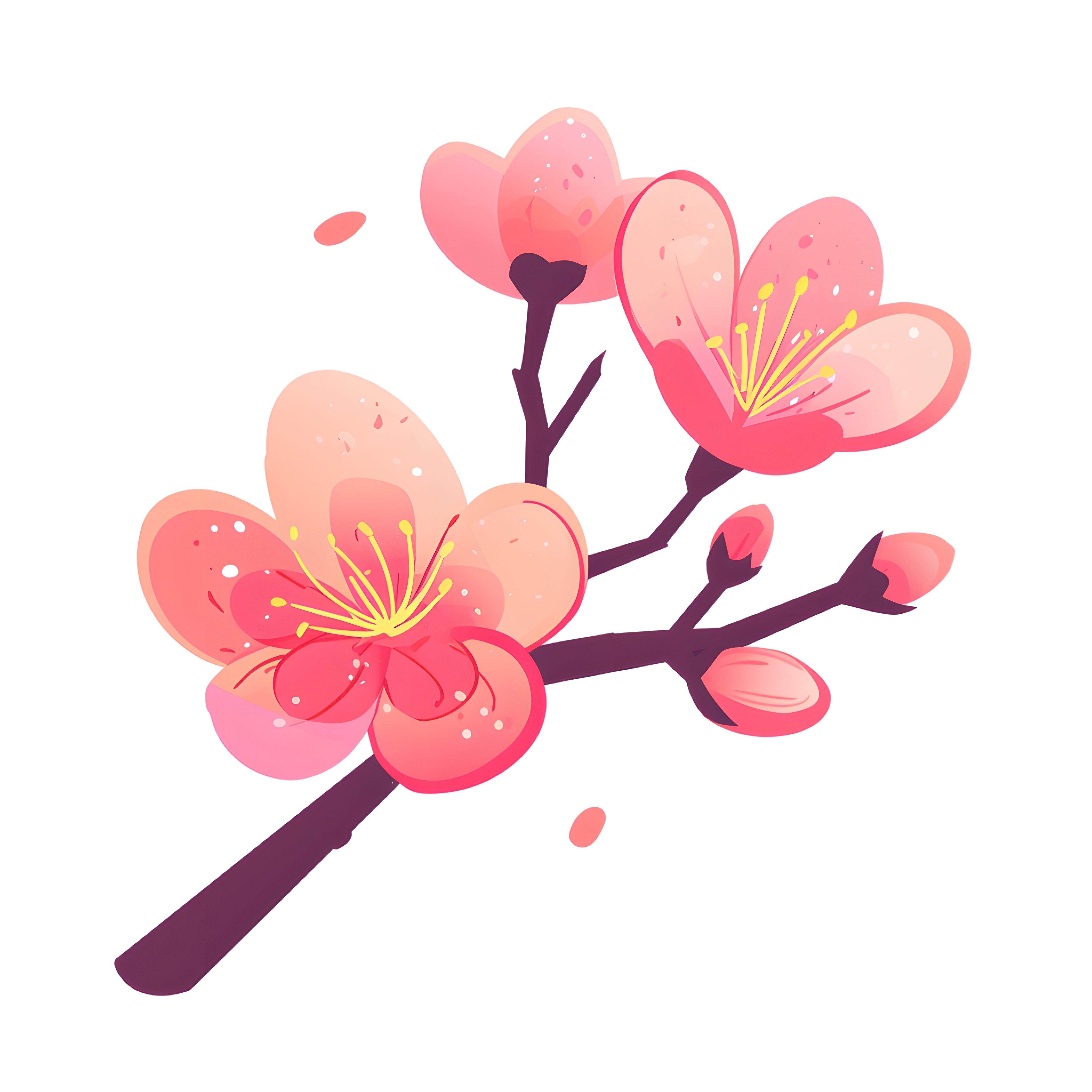 桃花可商用插图