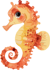 海马可爱素材
