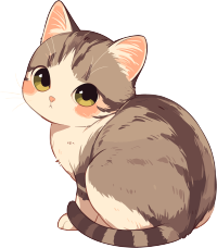 猫咪插画商用素材