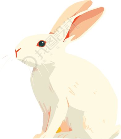 兔子高清插画素材