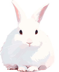 兔子商业使用插画