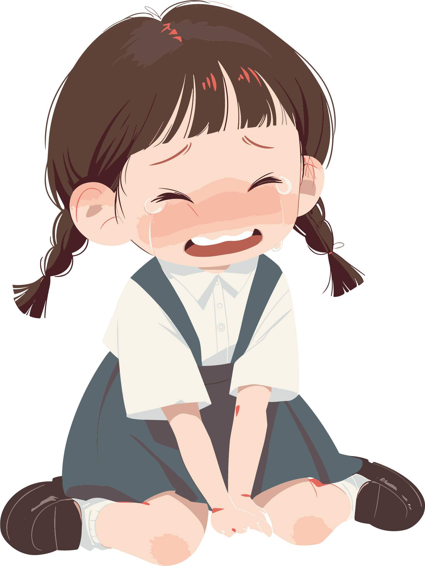 校园霸凌插画