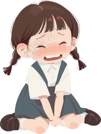 校园霸凌插画
