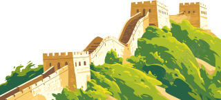 长城风景唯美素材