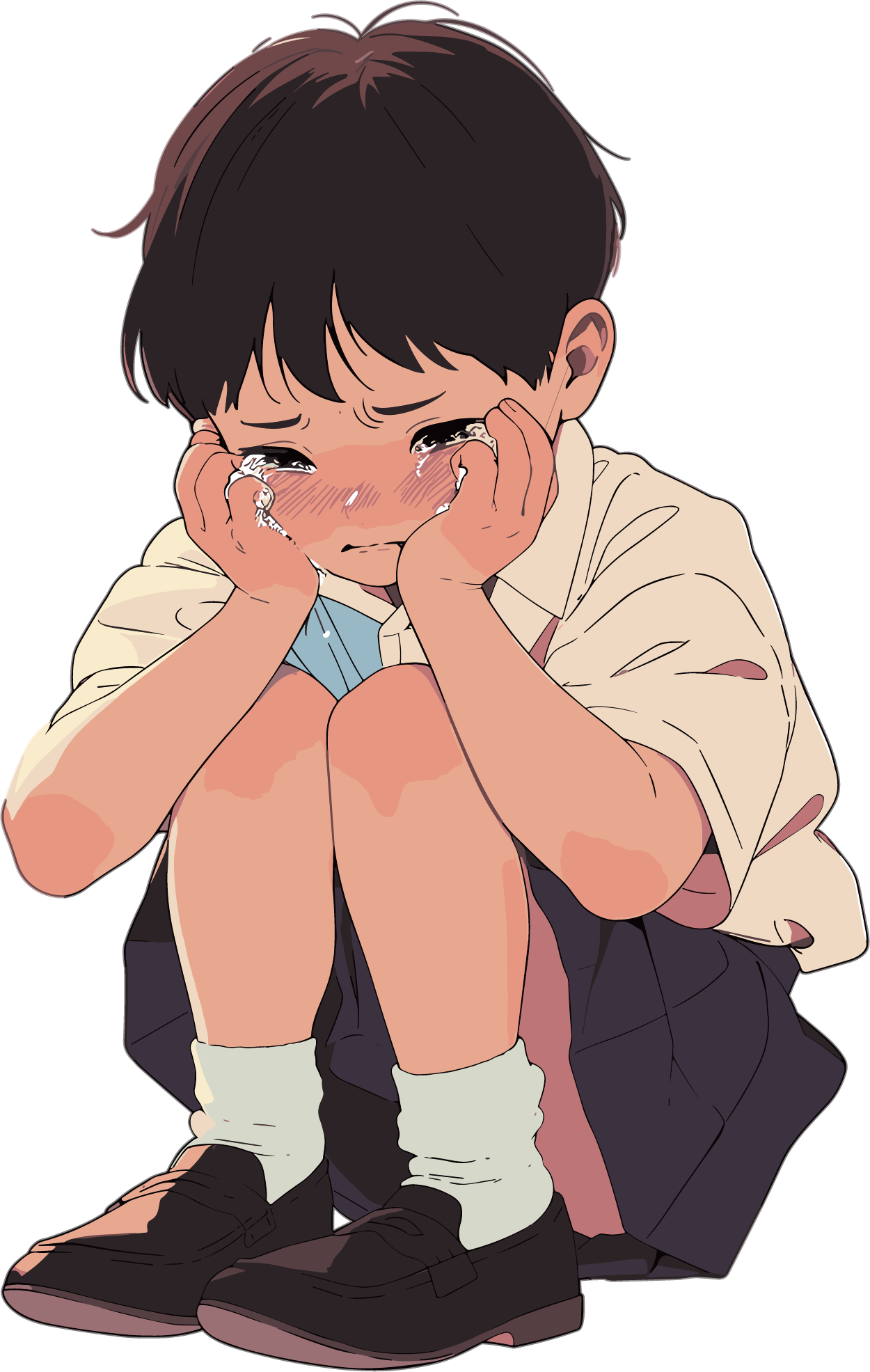 校园霸凌哭泣插图