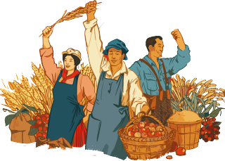 劳动节复古设计元素