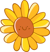 儿童节太阳花插画