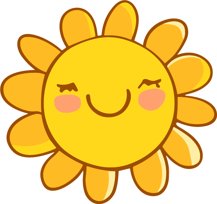 儿童节太阳花可爱素材