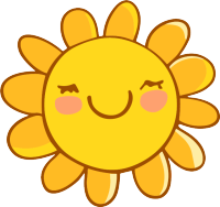 儿童节太阳花可爱素材
