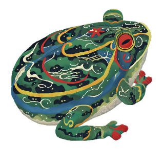 青蛙玩具复古素材