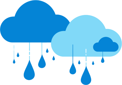 暴雨天气素材