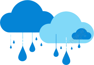 暴雨天气素材