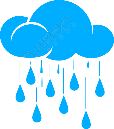 暴雨天气PNG图形素材